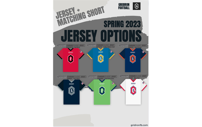 Spring Jersey Options